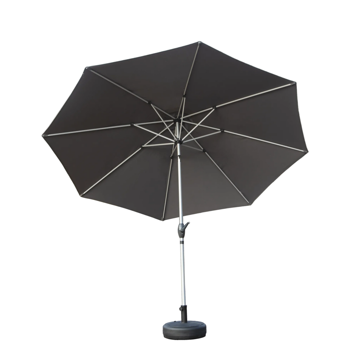 9FT Patio Umbrella, Outdoor Table Umbrella with Push Button Tilt and Crank, UV Protection Waterproof Market Sun Umbrella