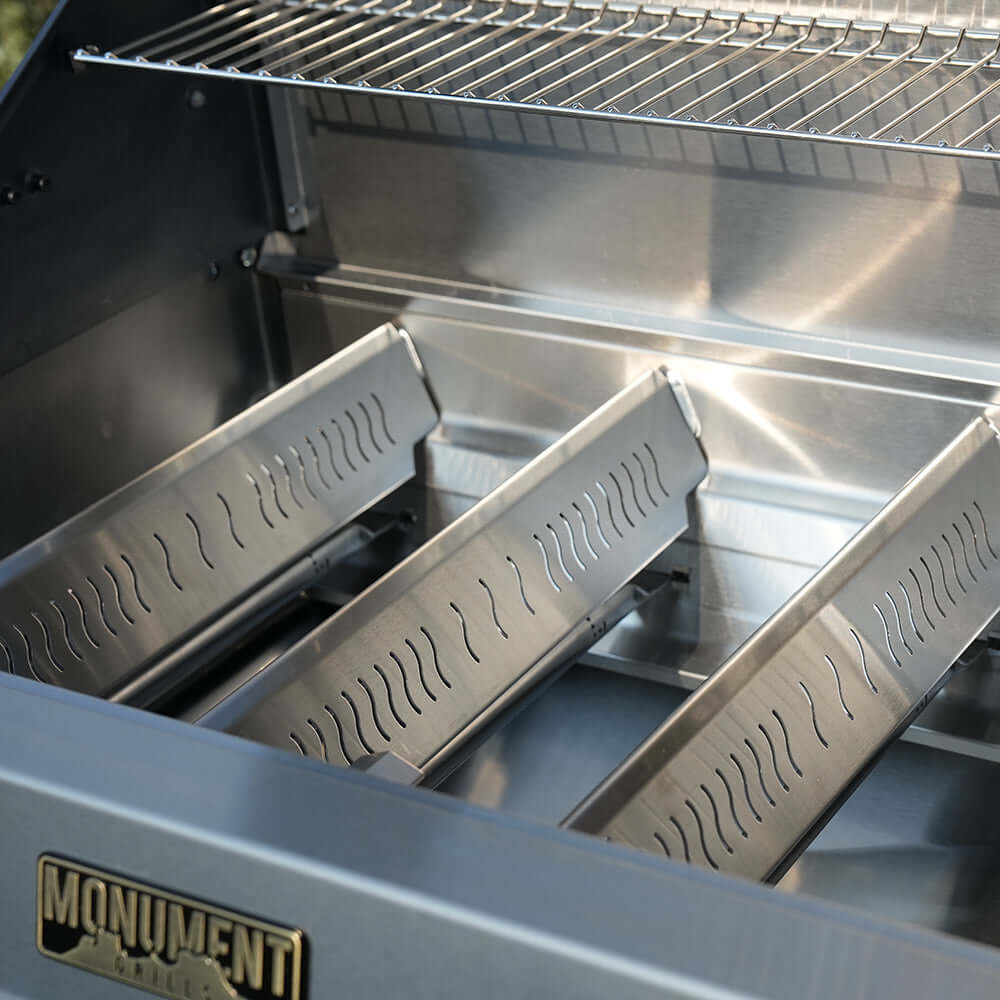 Eminence 405 Clearview® Smart Stainless Gas Grill | The Lavish Sunset
