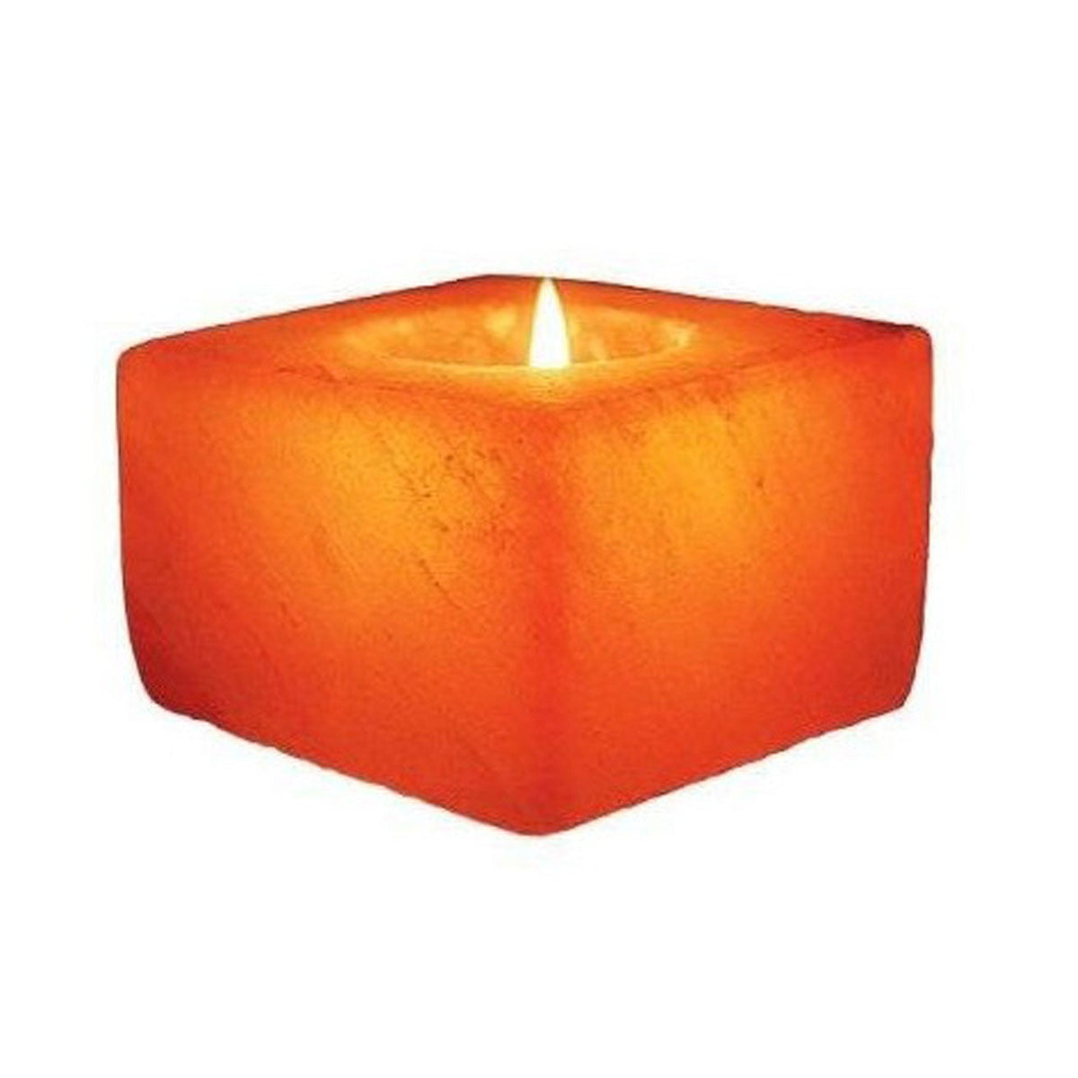 Himalayan Salt Candle    Square Shape