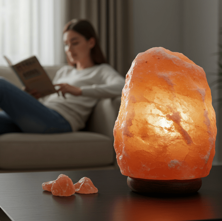 Himalayan Salt Lamp       15-20 lbs