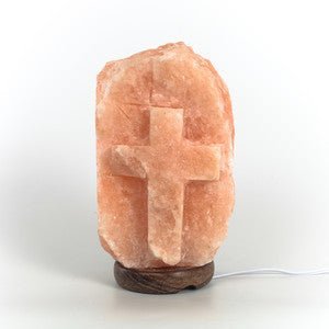Himalayan Salt Lamp  Cross Shaped