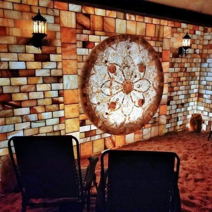 Himalayan Salt Room 16' x  16' Surface Area - 256 Sq feet
