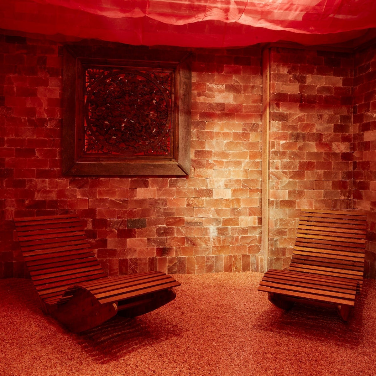 Himalayan Salt Room 16' x  16' Surface Area - 256 Sq feet