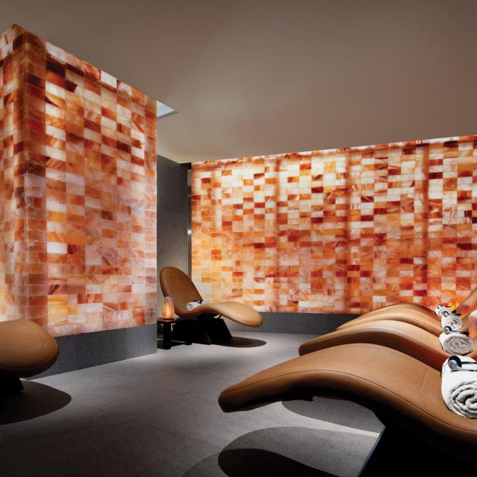 Himalayan Salt Sauna 8' x  4' Surface Area - 35 Sq feet