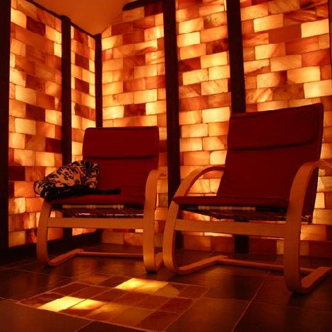 Himalayan Salt Sauna 8' x  4' Surface Area - 35 Sq feet