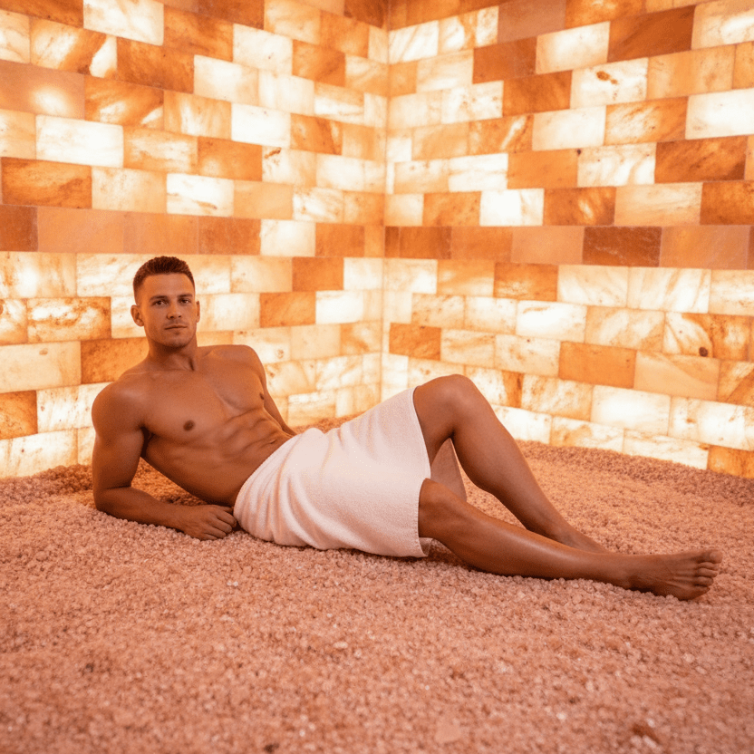 Himalayan Salt Room 8' x 8' Surface Area - 64 Sq feet
