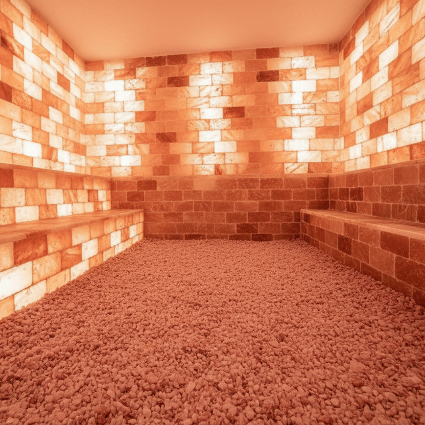 Himalayan Salt Sauna 4' x  4' Surface Area - 16 Sq feet