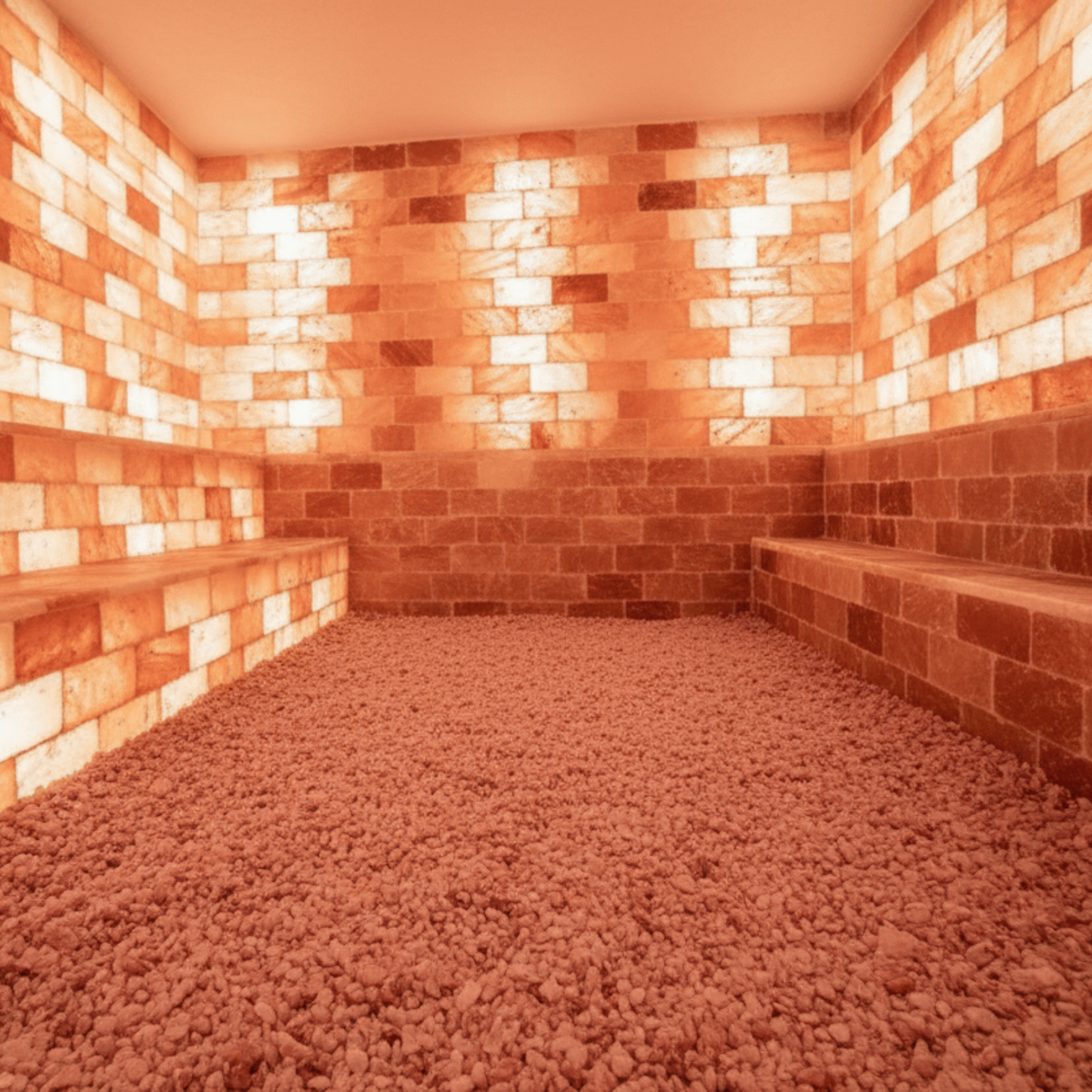 Himalayan Salt Room 8' x  4' Surface Area - 32 Sq feet