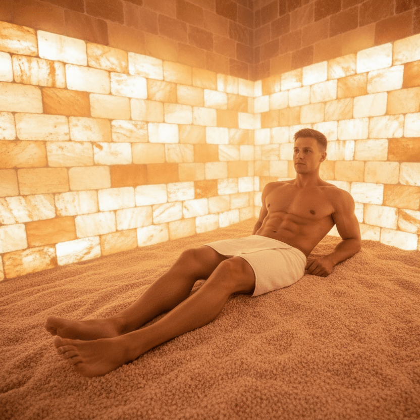 Himalayan Salt Room 8' x 8' Surface Area - 64 Sq feet