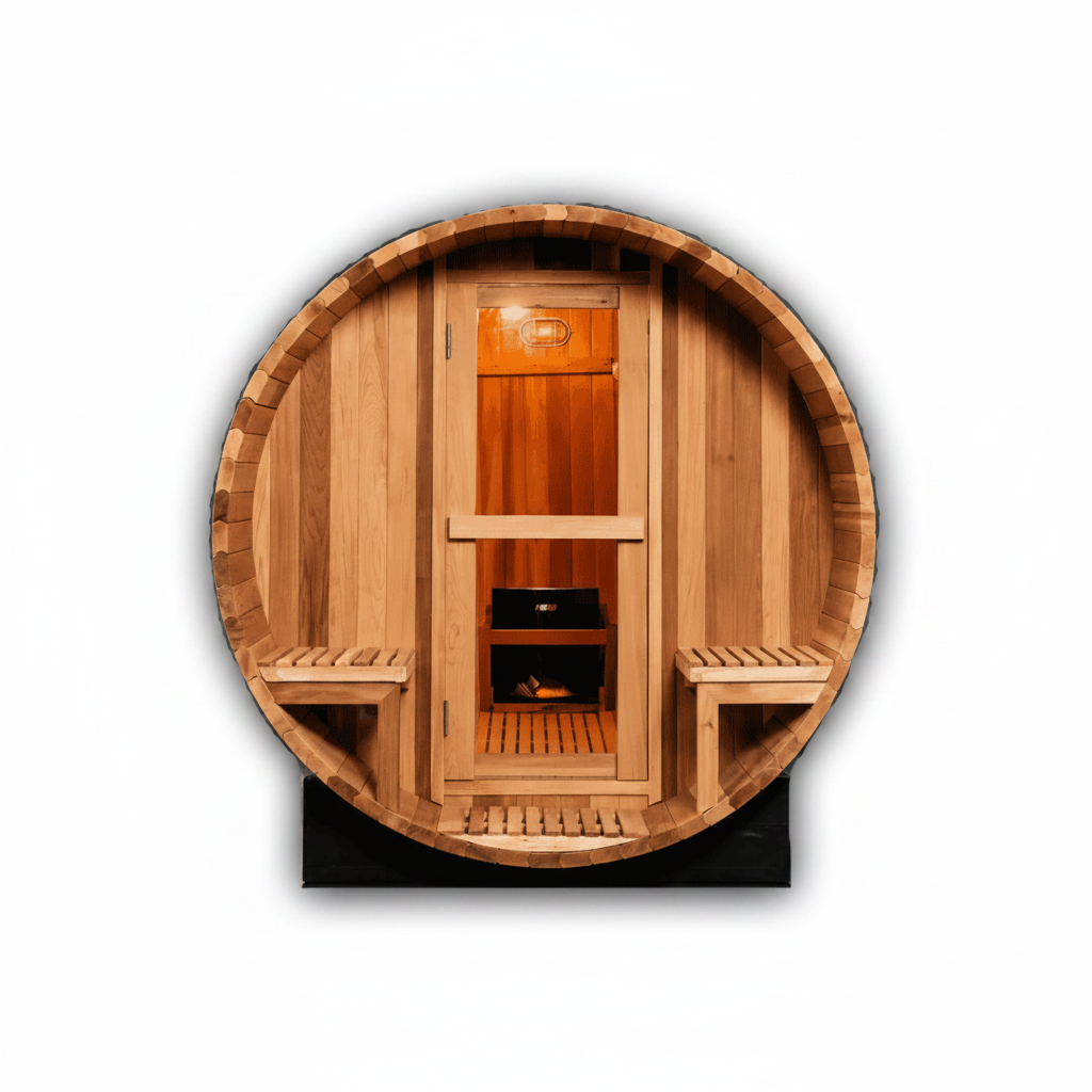Handmade Sauna Red Cedar Electric Heat